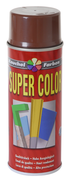 Lack-Spray Super-color 400ml Ral 8011 nussbraun